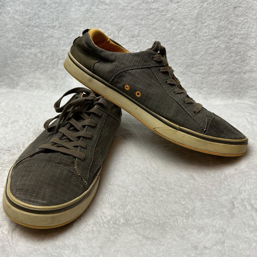The North Face Gray Ripstop Mens 13 Casual Outdoor Hiking Walking Shoes Gorpcore